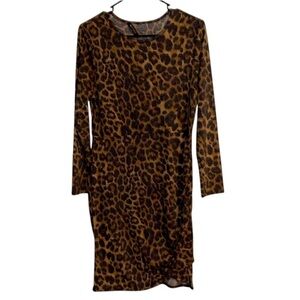 🌹NWOT/ BOM BOM CHEETAH DRESS